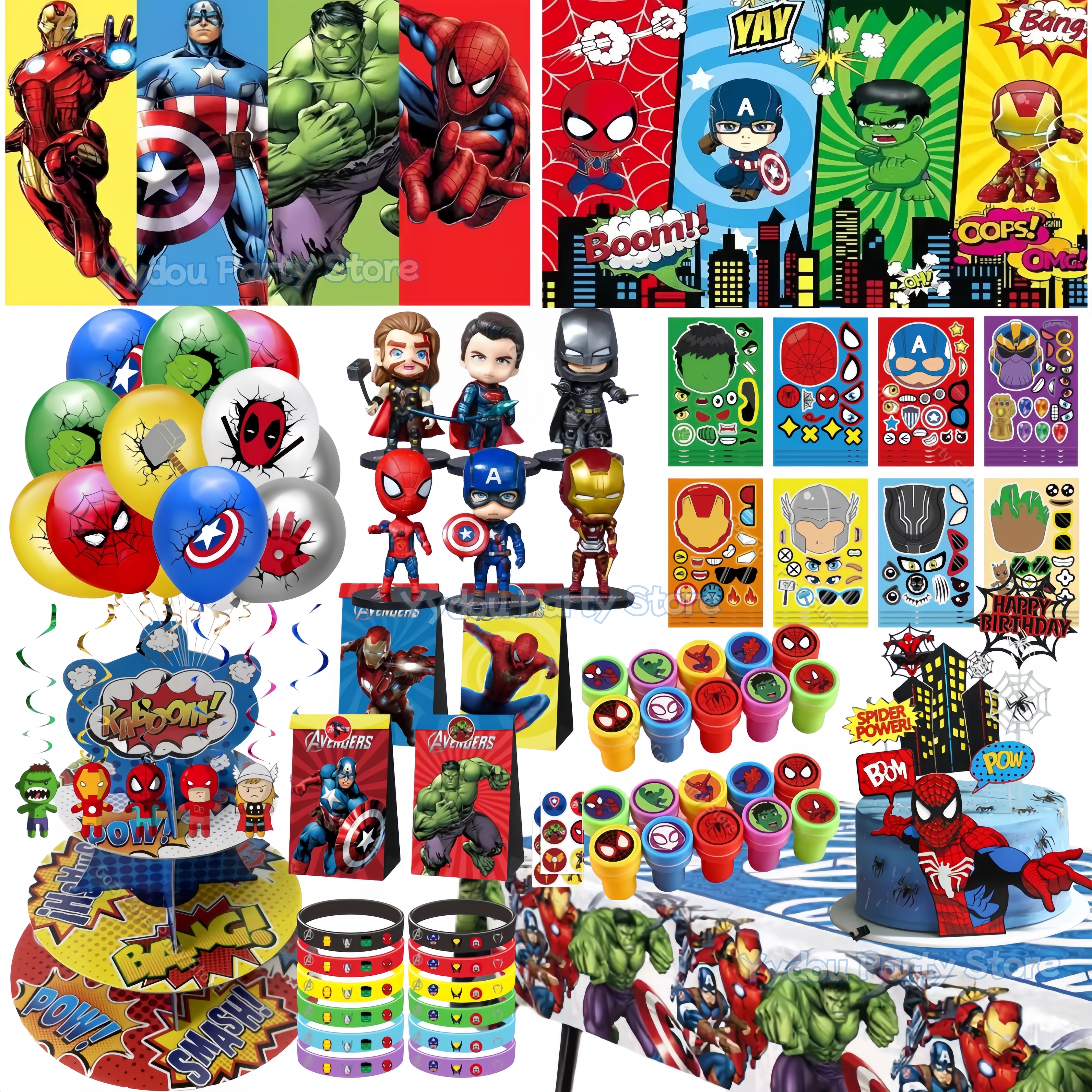 Kids Face Mask - Avengers Party Favors Gifts Superhero Slap