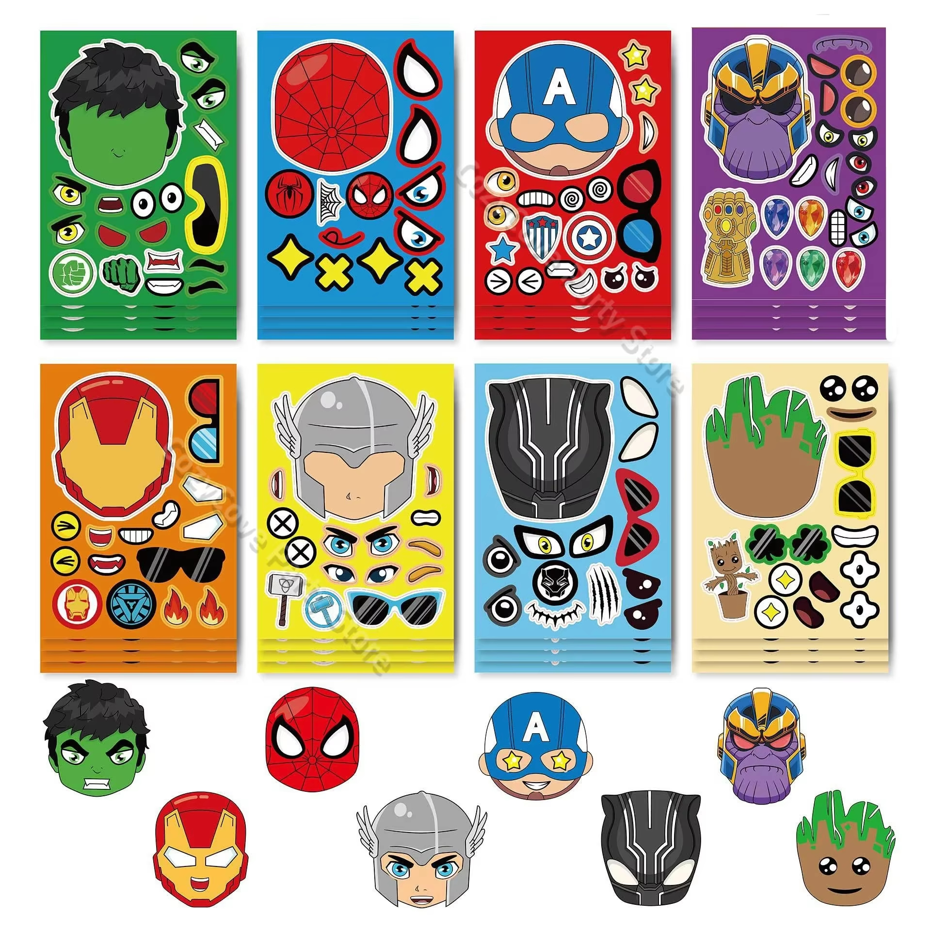 Avengers Party Favors Gifts Su - огляд і ціна Kids Face Mask