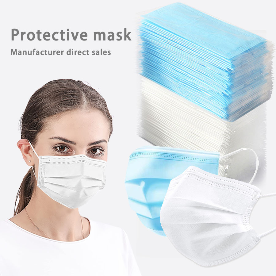 50/100Pcs Disposable Mask for  - огляд і ціна Disposable Surgical Mask