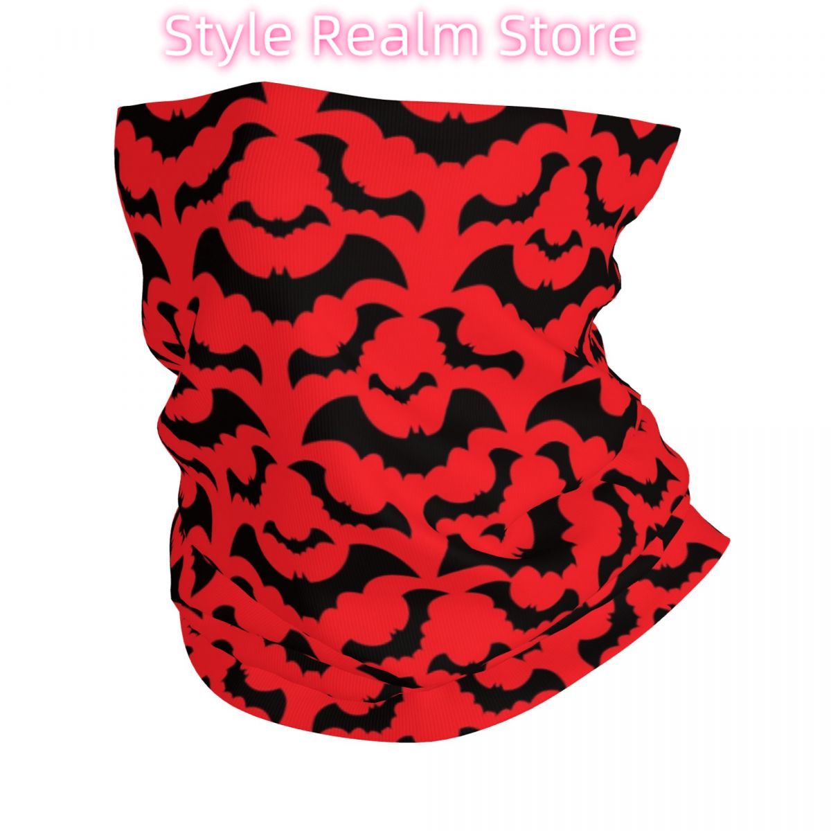 Gothic Witch Bats Pattern Band - огляд і ціна Neck Gaiter Face Cover
