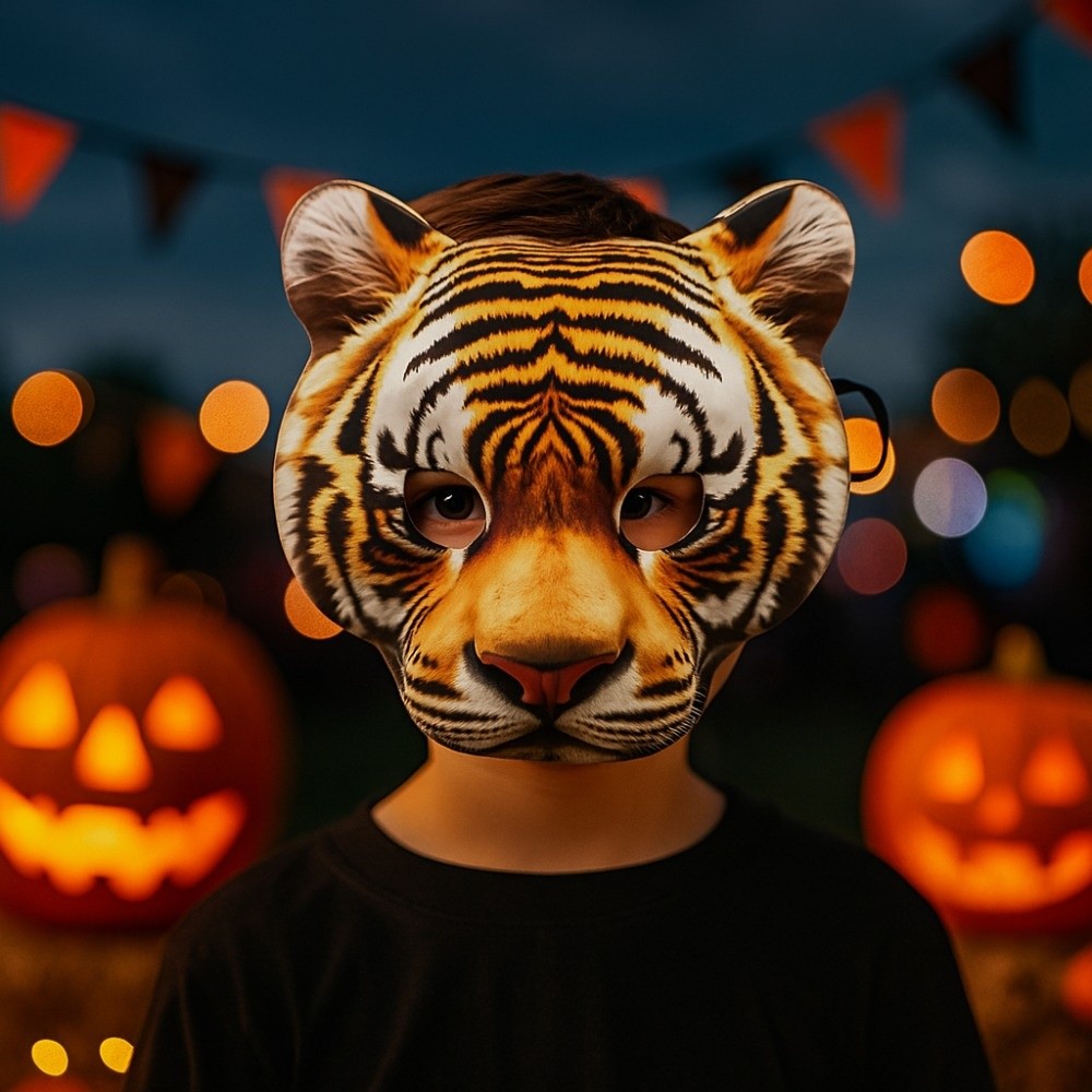 Funny Wolf Halloween Werewolf  - огляд і ціна Respirator Half Face