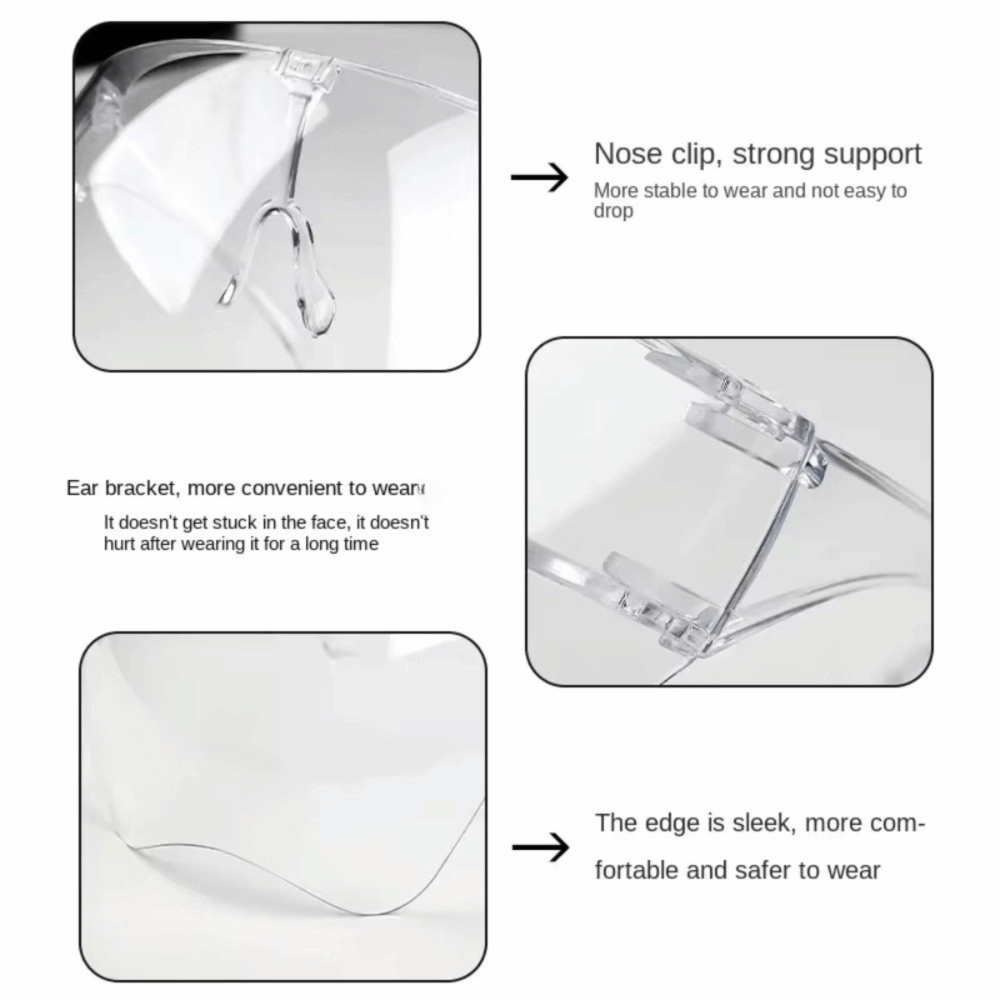 Anti Fog Full Face Mask Transp - огляд і ціна Anti Pollution Mask