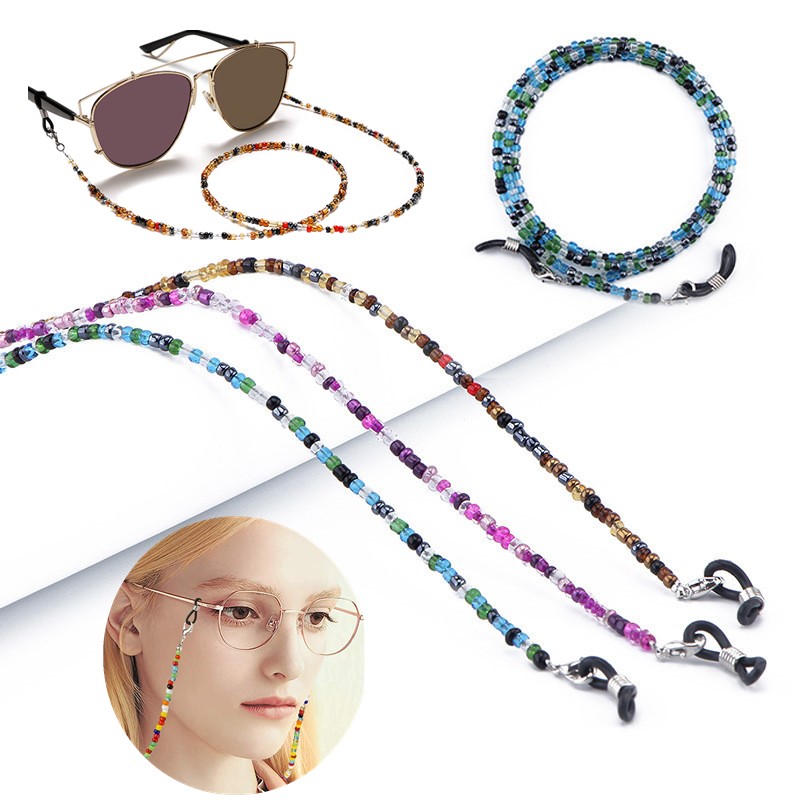 Crystal Glasses Chain For Wome - огляд і ціна Mask Chain Holder