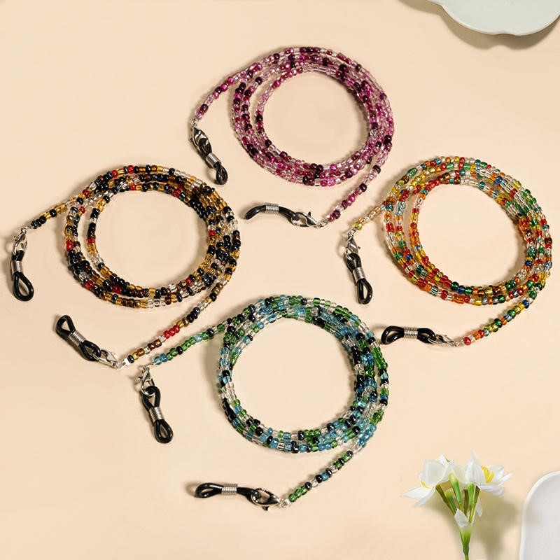 Crystal Glasses Chain For Wome - огляд і ціна Mask Chain Holder