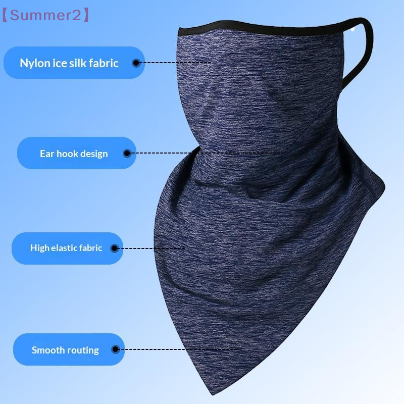 【Xia2】Summer Breathable Ice Si - огляд і ціна Sports Mask Breathable