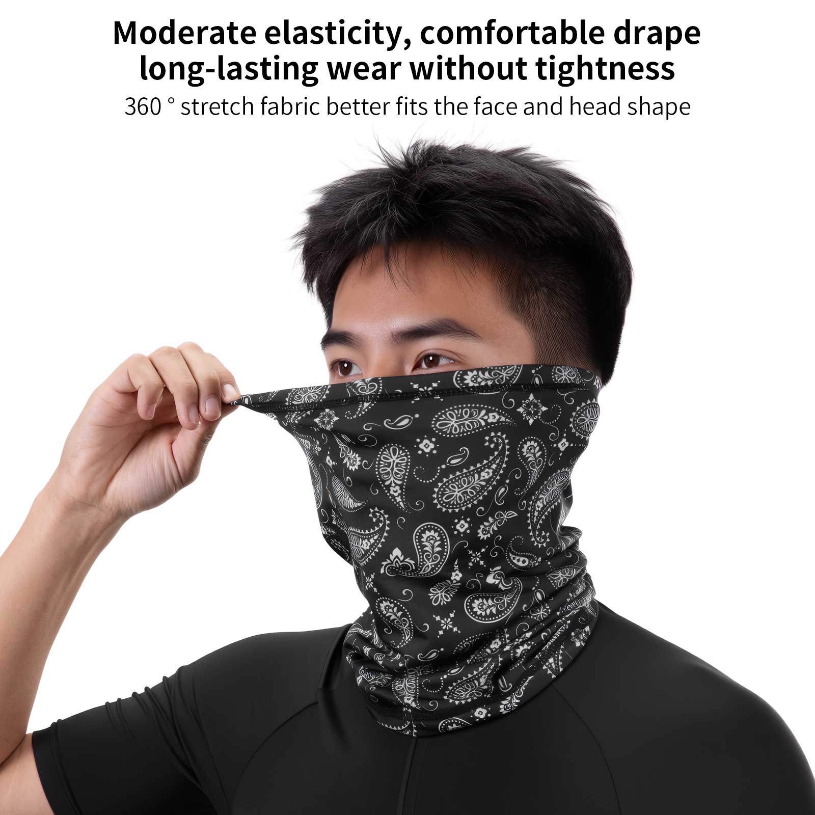 TOSUOD Ice Silk Cycling Face M - огляд і ціна Sports Mask Breathable
