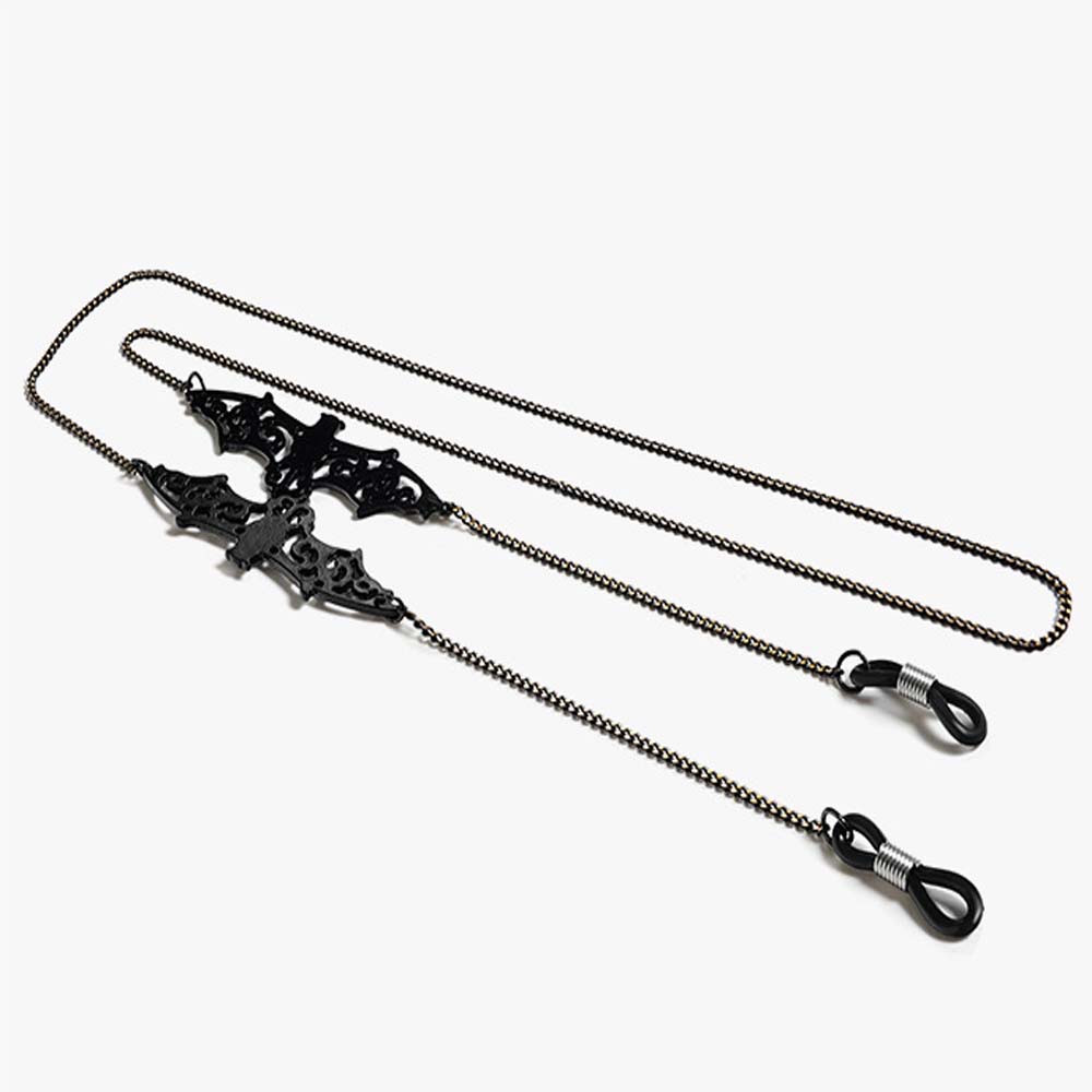 Trendy Simple Casual Black Bat - огляд і ціна Mask Chain Holder