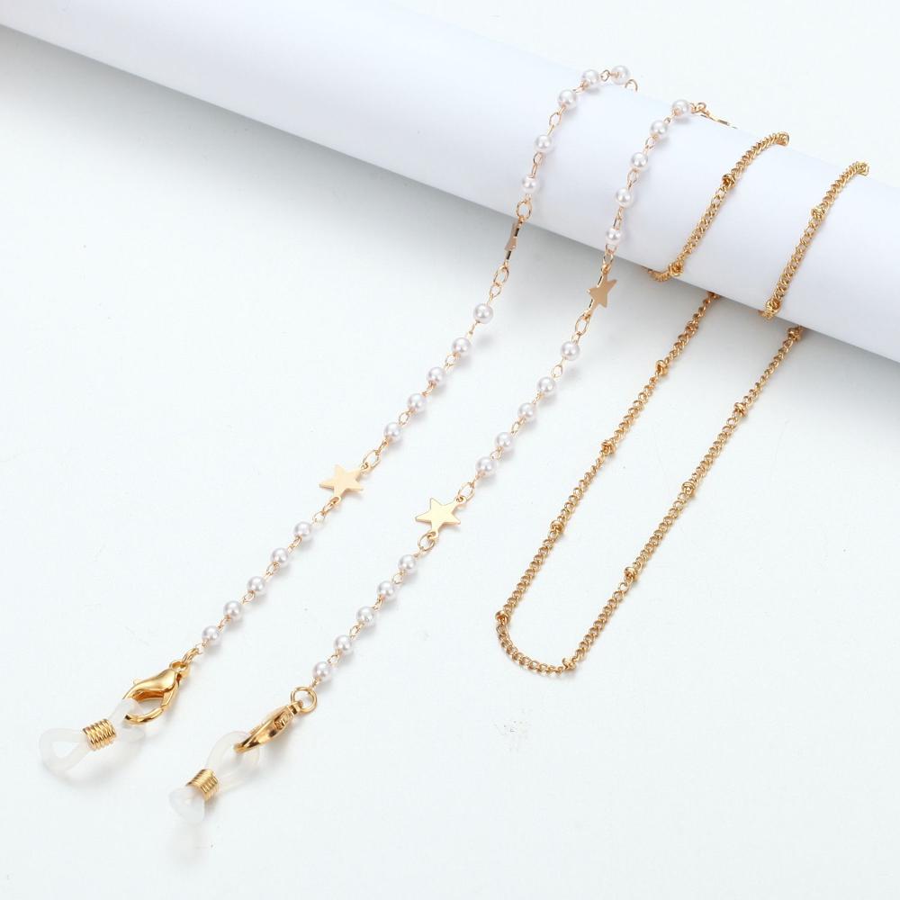 Jewelry Disc Metal Pearl Hangi - огляд і ціна Mask Chain Holder