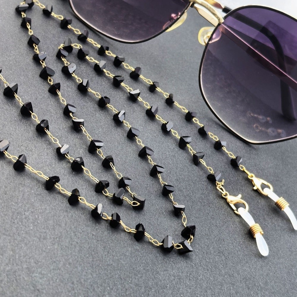 Triangle Crystal Eyeglass Hold - огляд і ціна Mask Chain Holder