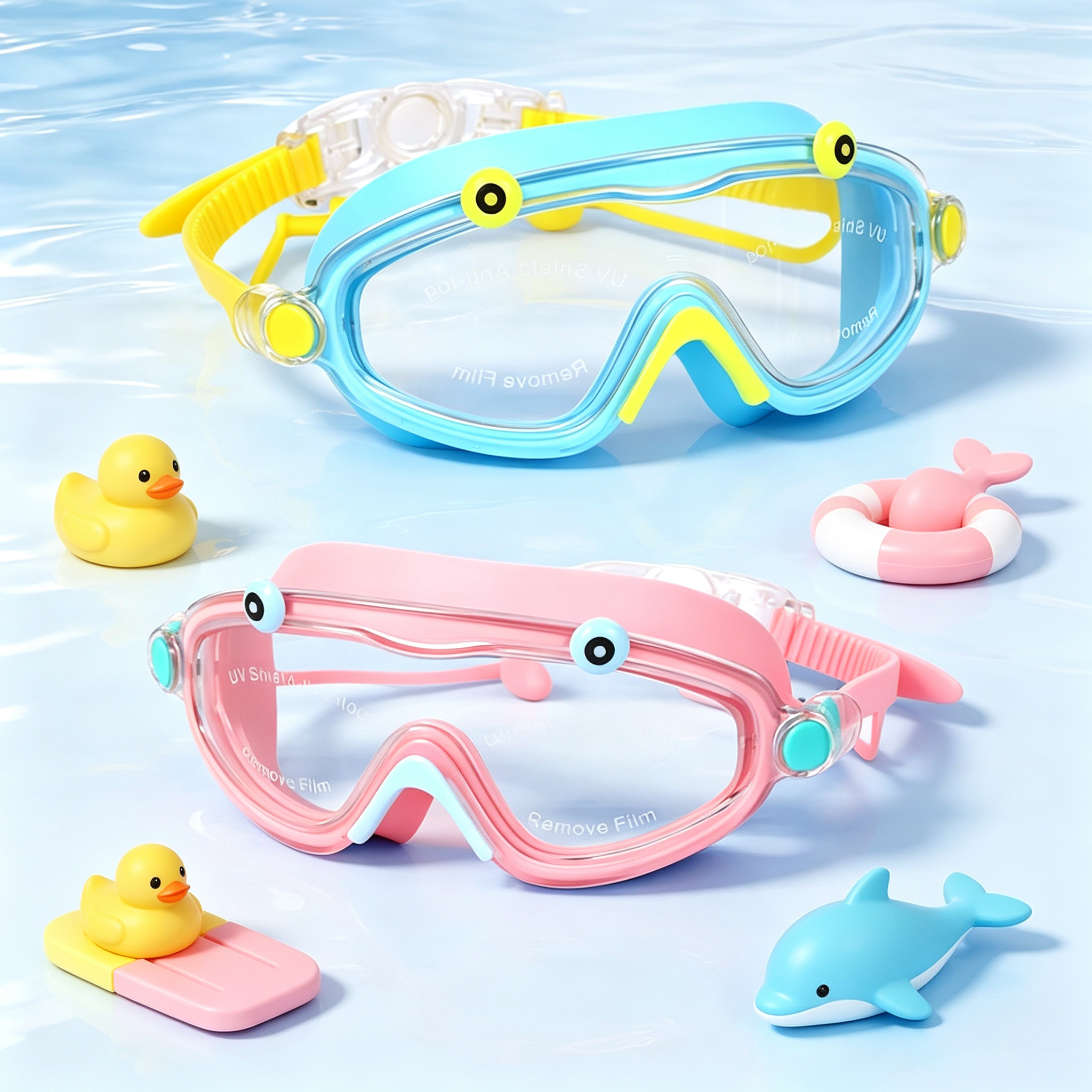 Kids Swim Goggles Boys Girls A - огляд і ціна Anti Pollution Mask