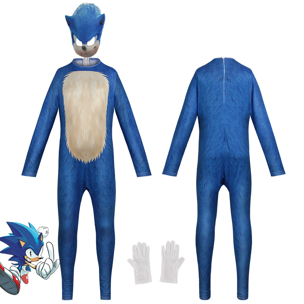 Anime Game Sonic Blue Red Blac - огляд і ціна Black Face Mask Pack