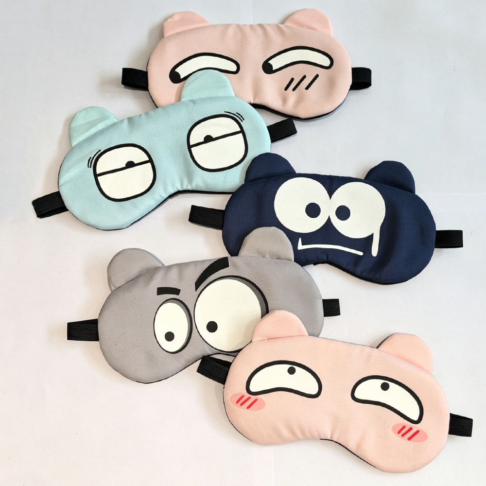 Cartoon Fun Eye Mask Elastic E - огляд і ціна Mask Lanyard Adjustable