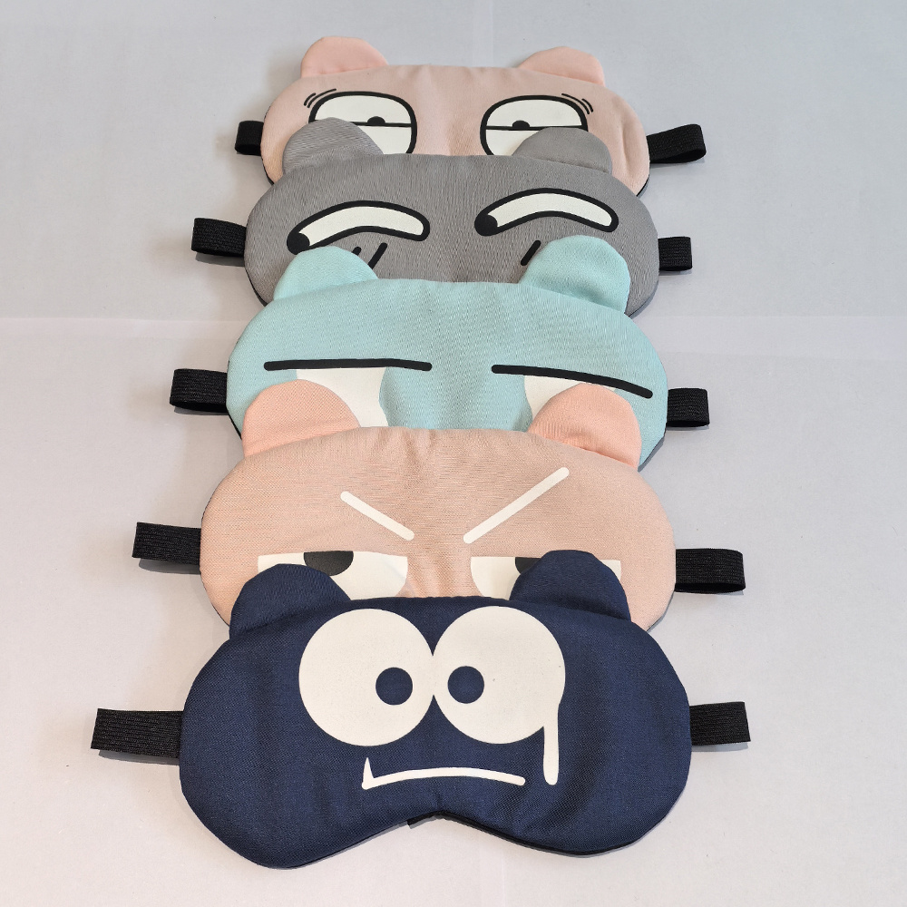 Cartoon Fun Eye Mask Elastic E - огляд і ціна Mask Lanyard Adjustable